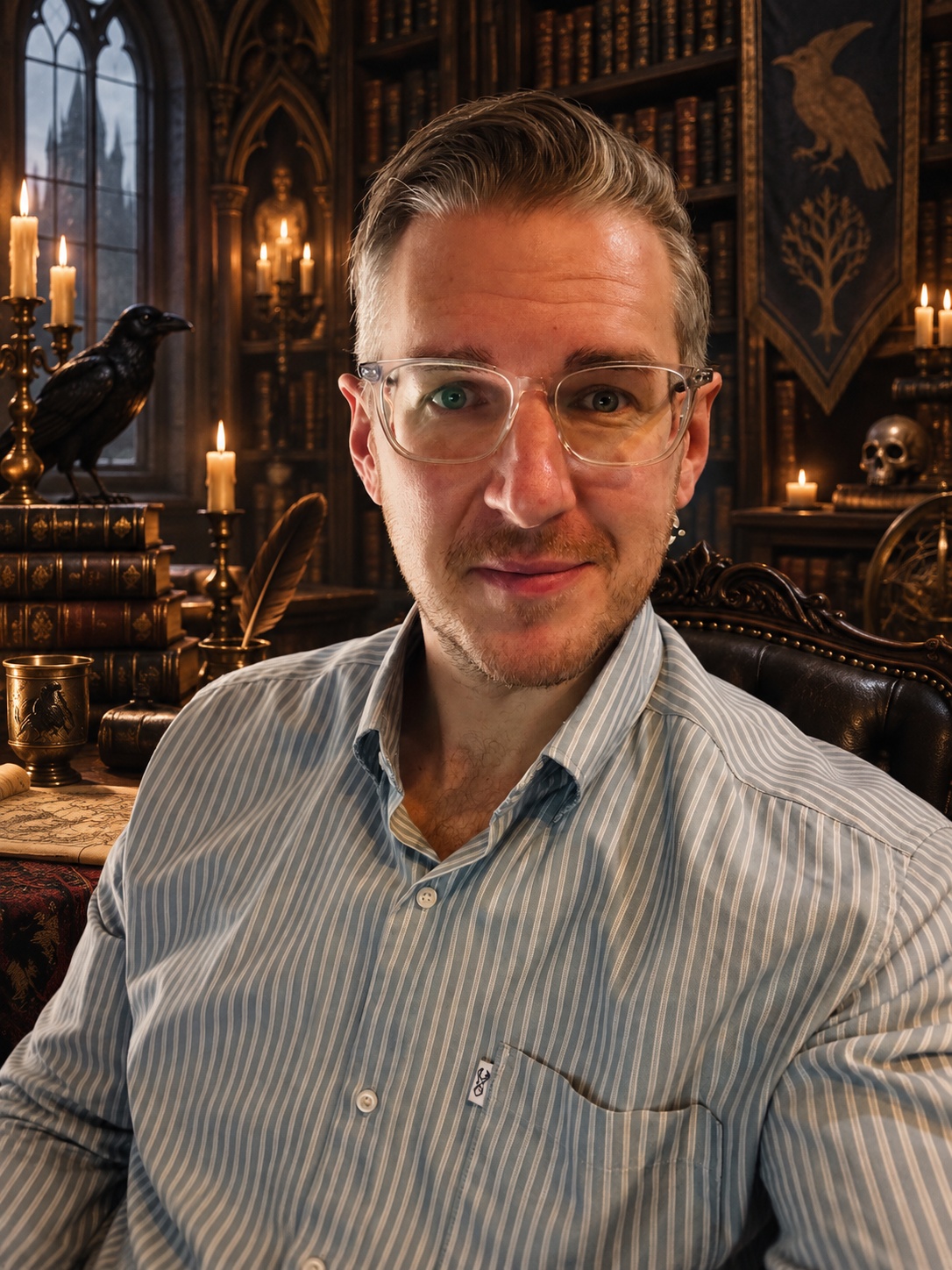 R.A. Crawford author portrait