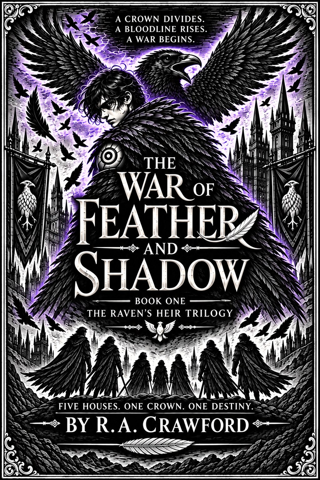 The War of Feather & Shadow paperback cover