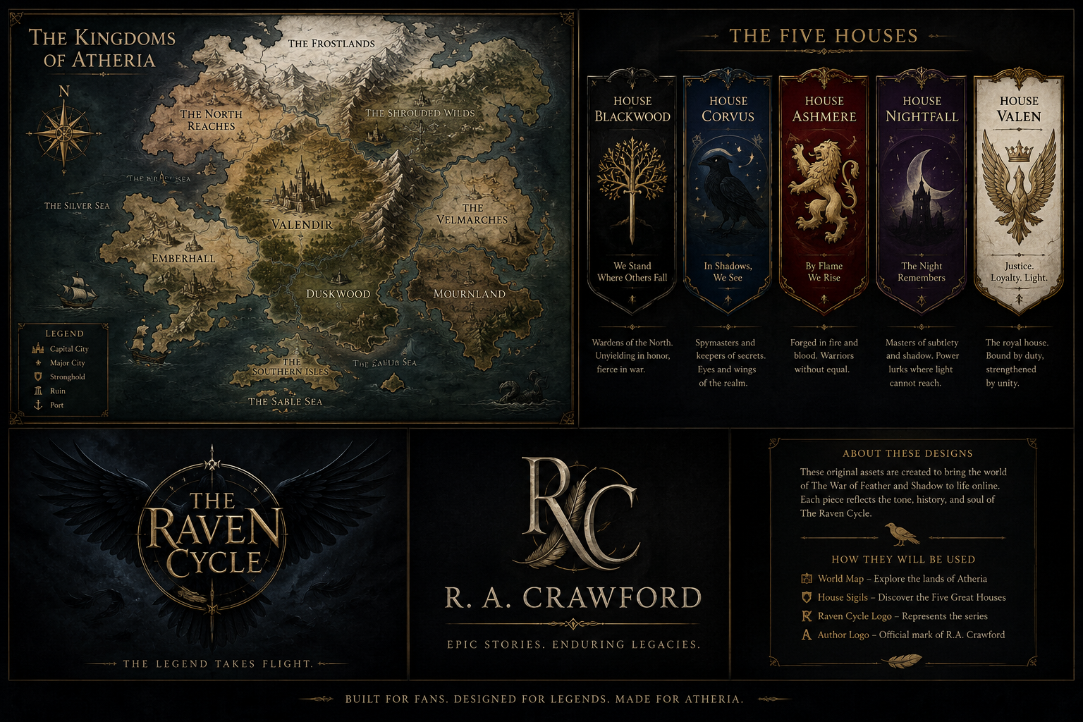 The Aerie Dominion artwork for The Avis Crown