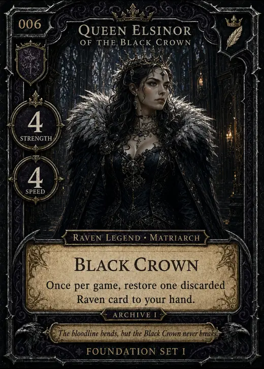 Second Blackfeather card